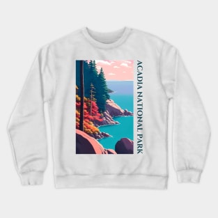 acadia national park Crewneck Sweatshirt